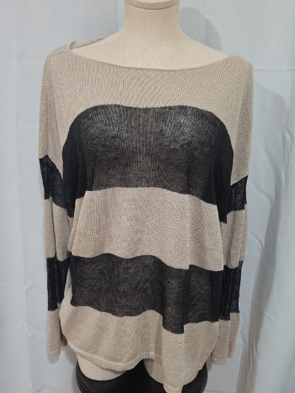 Eileen Fisher linen pullover sweater